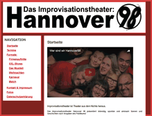 Tablet Screenshot of hannover98.de